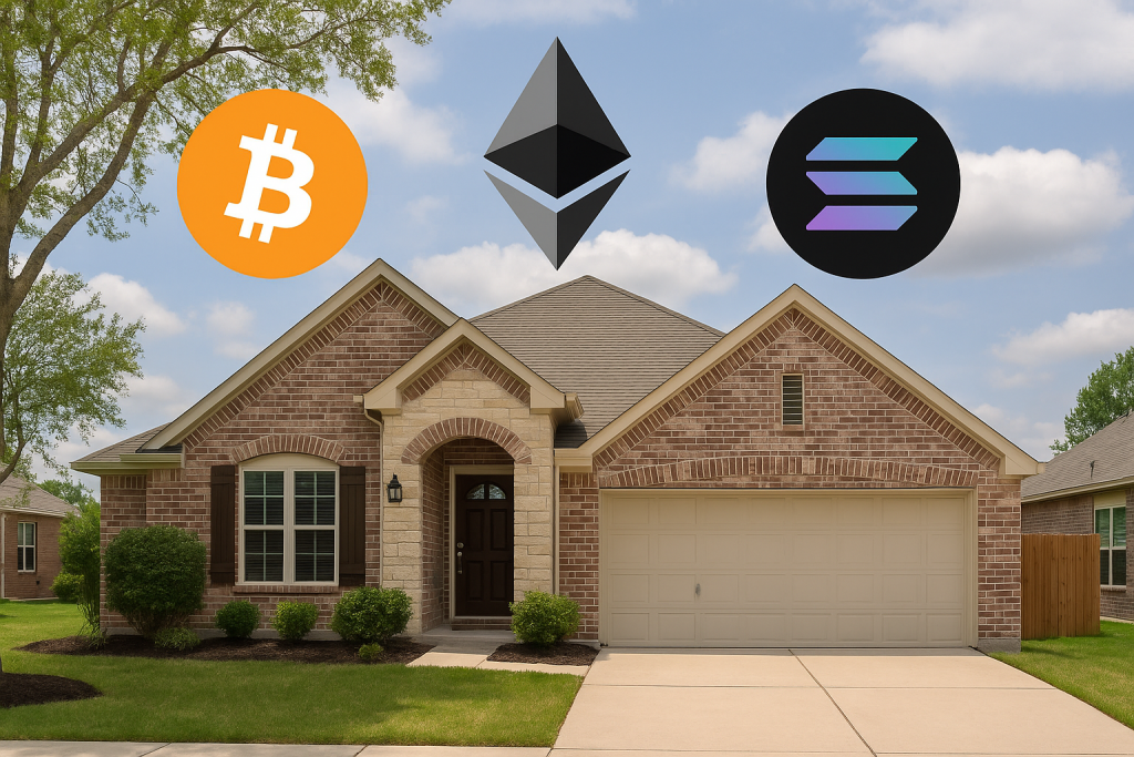 buying and selling homes with crypto in houston texas