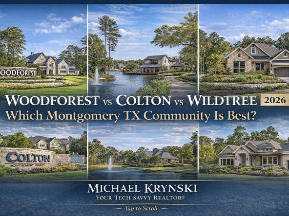 woodforrest vs colton vs wildtree texas new home community comarison