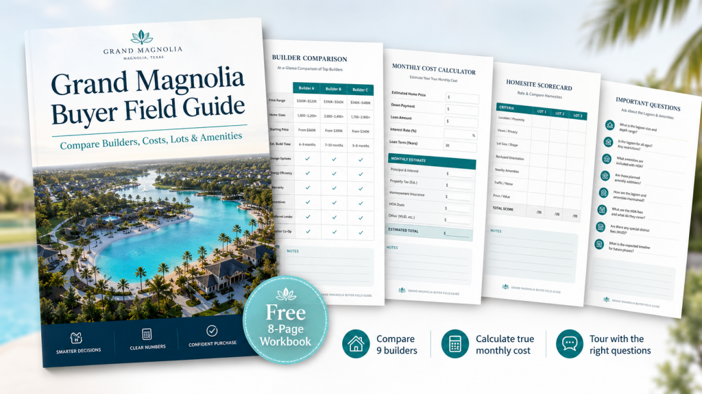 grand magnolia buyer workbook guide
