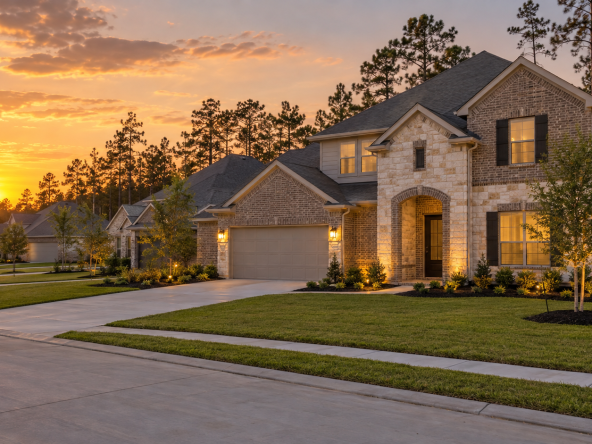 New construction homes in Magnolia TX near Tomball and Highway 249